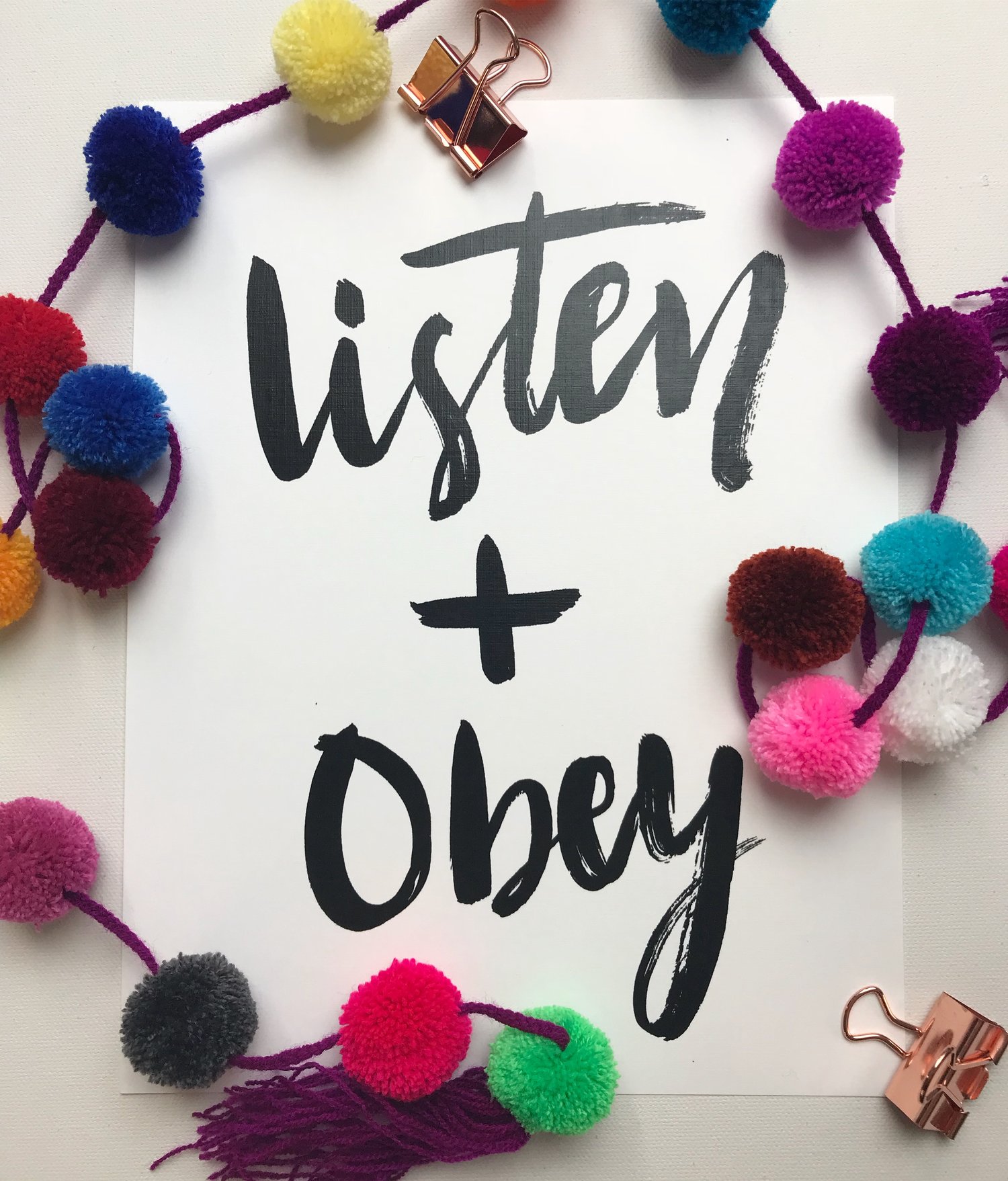 Listen + Obey — Scripturedoodle | Creative Bible Study Resources | Asheville, NC | Art, Creativity, Worship | Draw Near Retreat